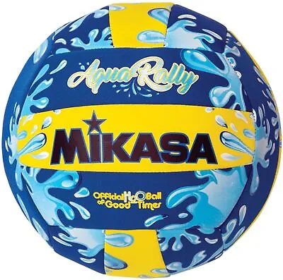 Mikasa Aqua Rally Series Volleyball - VAR Recreational Size-5 Beach Volleyball • $23.99