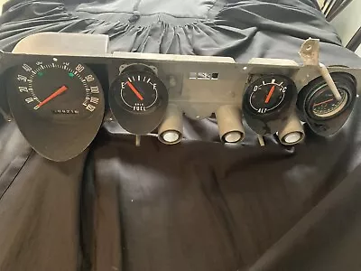 1970-74 E Body Gauge Cluster Dodge/Plymouth W/tach • $100