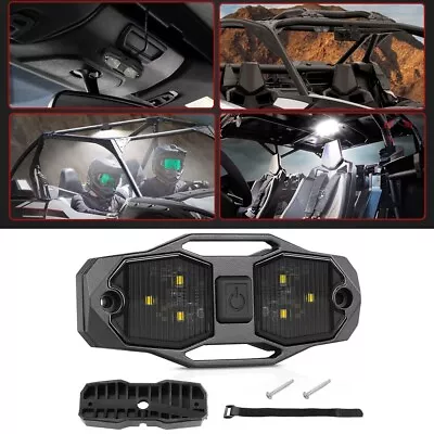 UTV LED Interior Dome Light W/Switch Roll Bar Mount For Polaris Ranger RZR CanAm • $20.49