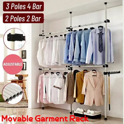 Heavy Duty Portable Closet Storage  Wardrobe Clothes Rack Shelves • $74.32