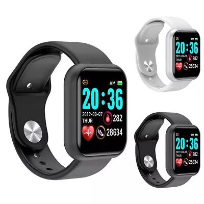 $12.82 • Buy Smart Watch Blood Pressure Bluetooth Sport Tracker Adult Kids For Android IOS AU
