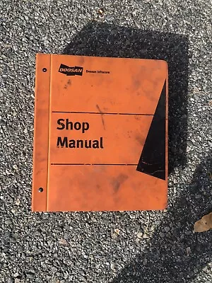 Doosan Daewoo Solar 210W V Wheel Excavator Shop Service Repair Manual SN 1001 UP • $249.99