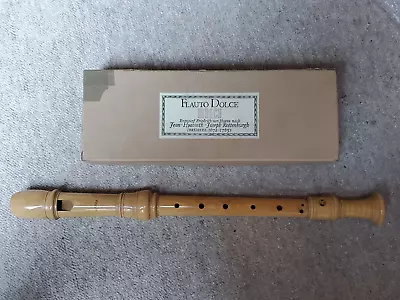 Nice Vintage Wooden Recorder Flute Moeck Flauto Dolce Rottenburgh In Orig. Box • $129