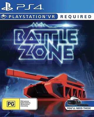 Battlezone (PlayStation 4 / PS4 / VR) Good Condition • $16.95