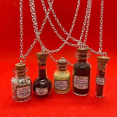 Shadowhunters [Mortal Instruments] Necklace - Substances Bottle Pendant NEW • $5.62