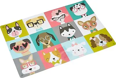 Mason Cash Pawtrait Dog Placemat Bowl Mat • $12.19