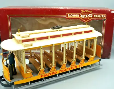 Bachmann G Scale 93938 Open Street Car - United Electric Traction Co. #504 • £85