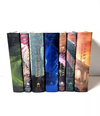 Harry Potter Series  Book Lot Volumes 1-7  Set J.K. Rowling HC Very Good+- • $69.95