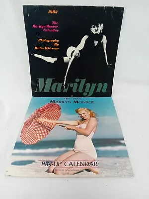 2 X Vintage Marilyn Monroe Calendars 1983 (Milton H Greene) & 1984. • £9.50