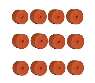 12 X Wilson S2 Orange Poly Floats - Crab Dillie Float - Bulk Twelve Pack • $36.95