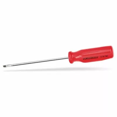 Powerbuilt 646010 Maxi-Grip Handle Slotted Screwdriver - 3/16  X 6  • $10.97