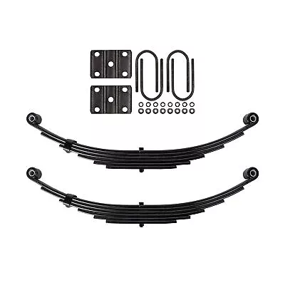 Trailer 6 Leaf Double Eye Spring Suspension Kit For 3  Tube 7000 Lb Axles • $139