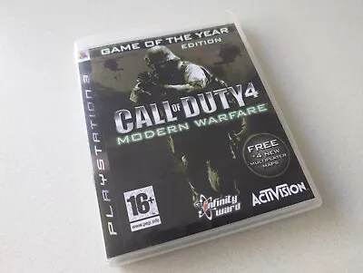 Call Of Duty 4 Modern Warfare COD PlayStation 3 PS3 - Very Good Condition • $7.95