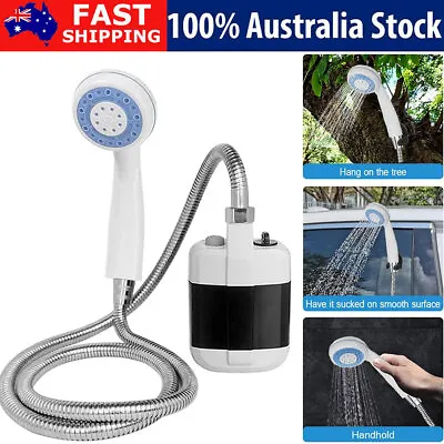 USB Rechargeable Camping Shower Portable Electric Shower Pump For Garden Outdoor • $41.99