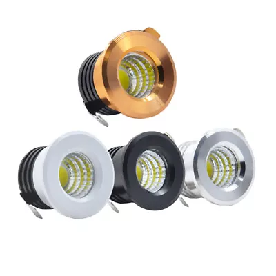 3W Recessed LED Ceiling Downlight COB Spot Light Lamp Cabinet Showcase 110V-240V • $33.10