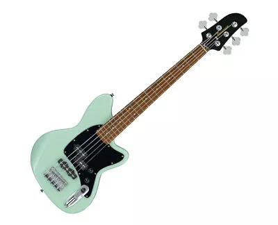 Used Ibanez TMB35-MGR Talman 30  Scale 5-String Bass Guitar - Mint Green • $269.99