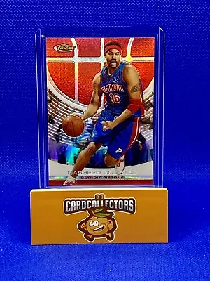 2005-06 Finest #52 Rasheed Wallace Refractors Red #139/169 On Print Pistons! • $13.95