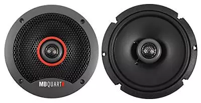 MB Quart FKB116S Formula Slim Mount Car Speakers (Black Pair) – 6.5 Inch Coa... • $43.99