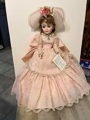 VINTAGE 1978 MADAME ALEXANDER PORTRAIT DOLL GAINSBOROUGH Pink With Lace  #2211 • $59.95