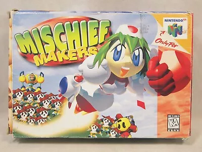 Mischief Makers (Nintendo 64 | N64) Authentic BOX ONLY • $89.99