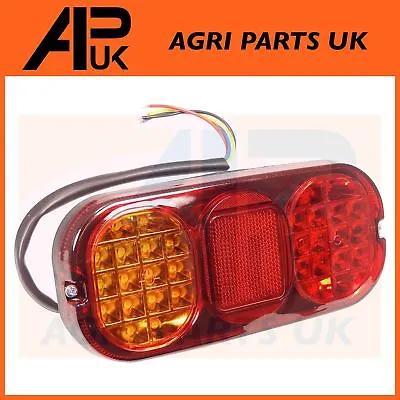 LED Brake Stop Tail Indicator Rear Light Lamp For JCB Dumper Digger 3T 6T 9T • £22.07