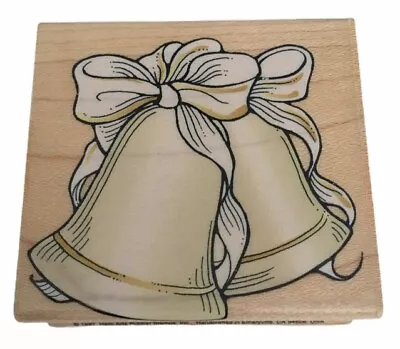 Hero Arts Rubber Stamp Wedding Bells Wedding Invitation Couple Card Making Craft • $2.99