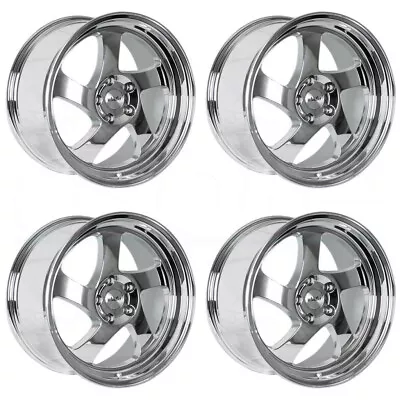 18x9.5 Whistler KR1 5x114.3 35 Chrome Wheels Rims Set(4) 73.1 • $914.29