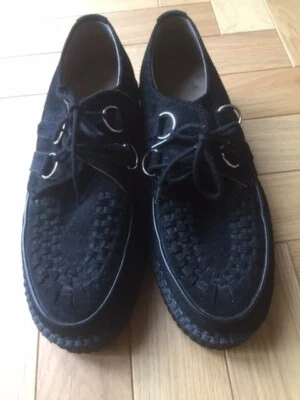 £44.99 • Buy Underground Vintage Original Wulfrun Creeper- Black Suede - Single Sole