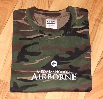 Medal Of Honor Airborne Very Rare Promo T-Shirt  Gamescom PS3 Xbox 360 Size : S • $89.99