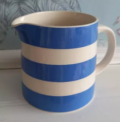 T G Green Cornishware Cloverleaf Blue & White Large Jug • £15