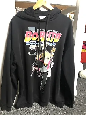 BORUTO Bershka Hoodie.oversized Size Medium • £4.50