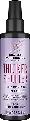 Charles Worthington Thicker And Fuller Thickening Mist Hair Thickening Product • £7.18