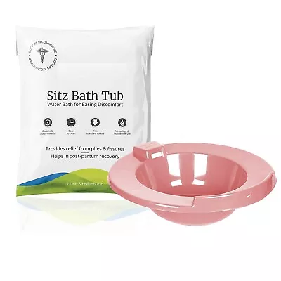 Sitz Bath Tub For Men & Women Recovery From Pain Non-toxic& Hassle-free Cleaning • $29