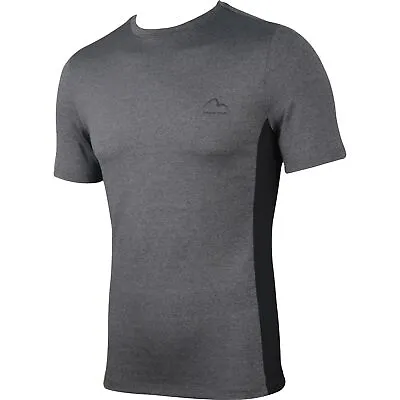 More Mile Mens Warrior Training Top Short Sleeve T-Shirt Gym Workout Sports Tee • £11.50