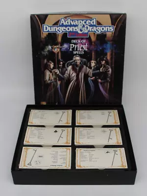 $221.26 • Buy Deck Of Priest Spells - AD&D Second Edition Cards Factory Sealed