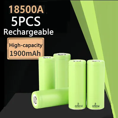 NCR18500A 18500 5x Rechargeable Battery For Panasonic Camera Flashlight 1900mAh • £63.55