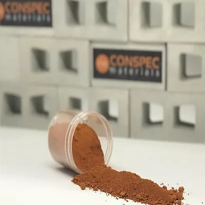 TERRA COTTA 775 Concrete Color Pigment Dye For Cement Mortar Grout Plaster 2 Oz • $10.99