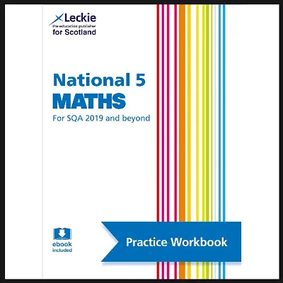 National 5 Maths: Practise And Learn SQA Exam Topics (Leckie National 5 Practic • £7.89