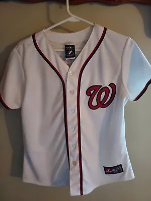 Washington Nationals Ladies Jersey Large • $28