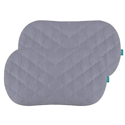 Oval/Hourglass Waterproof Soft Bassinet Mattress Pad Cover 2 Pack Gray 31 X18  • $21.99