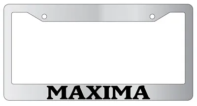 Chrome Plastic License Frame  MAXIMA  • $9.79