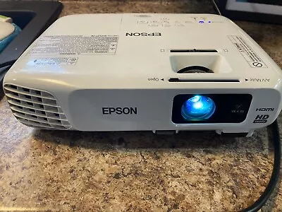 Epson PowerLite Home Cinema 730HD Projector Tested Works • $129.99