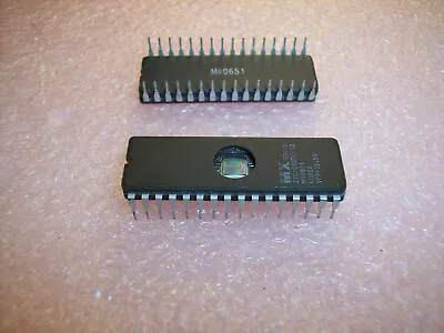 Qty (5) Mx27c1000dc-12 Macronix 32 Pin Ceramic Eproms Cleaned & Erased  • $12.99