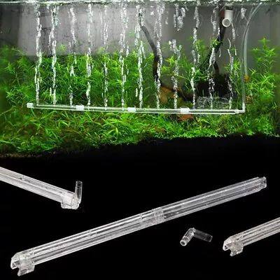 $4.79 • Buy Aquarium Fish Tank Pump Air Stone Bubble Bar Strip Curtain Diffuser Aerator Tube