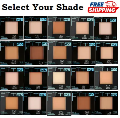 Maybelline Fit Me Matte Poreless Pressed Face Powder Makeup  (Select Your Shade) • $10.99