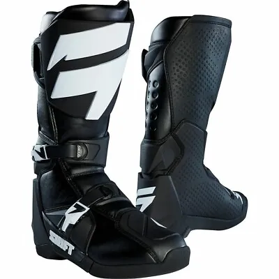 Shift White Label Mx Boots - Black - Motocross/offroad • $99.95