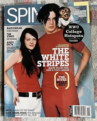 Spin Magazine The White Stripes Vintage Jack Meg Pre- Elephant Era • $6.95