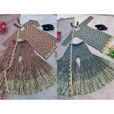 £57.59 • Buy New Salwar Kameez Designer Wedding Party Wear Bollywood Indian Pakistani Dress