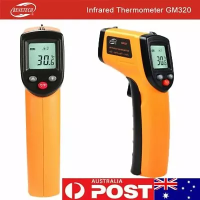 Digital Infrared Thermometer Laser Temperature Gun Non-Contact -50℃ ~550℃ Meter • $18.56