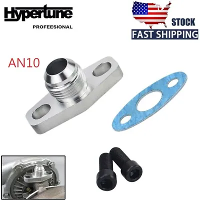 AN10 Turbo Oil Return Drain Outlet Flange Adapter For Garrett GT28 GT30 GT35 T25 • $9.99